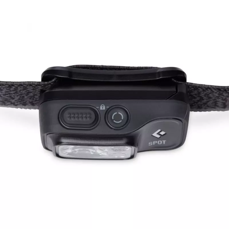 Kaktinė lemputė Black Diamond Spot 400 — 400 lm, LED, IPX8, AAA, spindulys 12–100 m, juoda