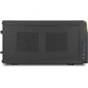 Kompiuterio korpusas Sharkoon SHARK ZONE C10 Mini-ITX juodas, geltonas