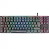 GAMIAC TKL90G Žaidimų klaviatūra, Kailh Blue – juoda/pilka