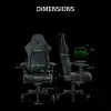 Žaidimų kėdė Razer Iskur V2 Padded seat Black