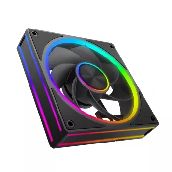 Korpuso ventiliatorius MODECOM VOLCANO LOOP 120 ARGB Reverse Fan Black 120 mm PWM 400–1400 RPM ARGB lizdas