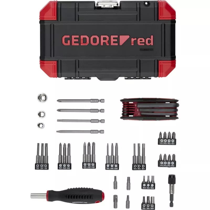 Advento kalendorius Gedore R33003151 2025 – riboto leidimo įrankių rinkinys