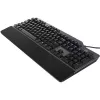 Mechaninė žaidimų klaviatūra Lenovo Legion K500 – pilno dydžio 104 klavišų USB, QWERTY JAV anglų, RGB foninis apšvietimas, pilka/juoda