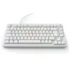Klaviatūra Sharkoon SGK25 75% QWERTZ USB laidas RGB LED balta