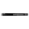QNAP QSW-M3224-24T tinklo jungiklis, valdomas L3, 10G Ethernet (100/1000/10000), 1U, juodas, sidabrinis