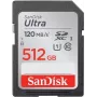 SanDisk Ultra 512GB SDXC UHS-I U1 / Class10 atminties kortelė (SDSDUN4-512G-GN6IN)