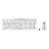 CHERRY Stream Desktop belaidis klaviatūros ir pelės rinkinys, RF Wireless, QWERTZ, baltas