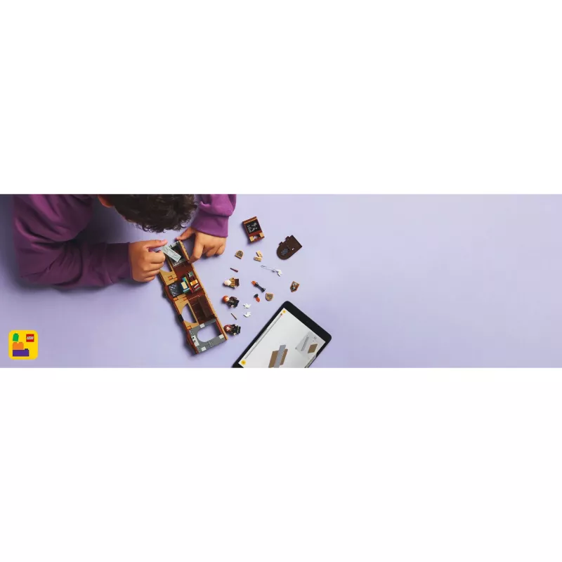 Konstruktorius LEGO Harry Potter Hogvartso pilies kerėjimo klasė 76442 — 204 detalės, 3 minifigūrėlės, nuo 8 metų