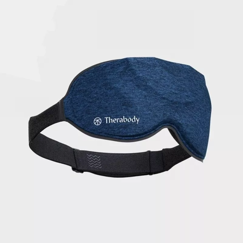 Therabody SleepMask masažuoklis veidui juodas, mėlynas