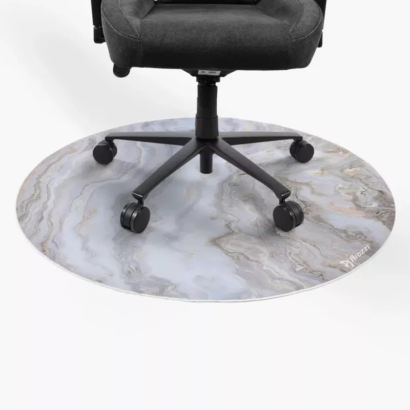 Arozzi Zona Round apsauginis kilimėlis grindims, White Marble