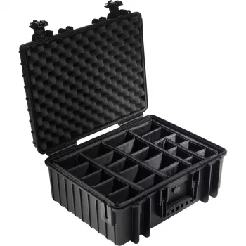 B&W Cases 6000/B/RPD portfelis iš polipropileno