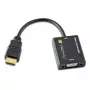 Techly IDATA-HDMI-VGA2 adapteris HDMI į VGA (D-Sub) juodas