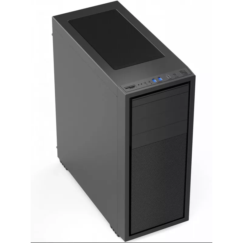 Gembird Fornax K500 ATX kompiuterio korpusas, Midi Tower, Juodas