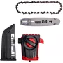 Vielinis genėjimo pjūklas Einhell GE-HH18/45Li T, juodas/raudonas