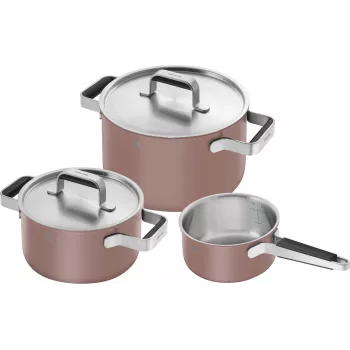 Puodų rinkinys ZWILLING PURE 3 vnt. 1028859 nerūdijantis plienas, tinkamas indukcijai