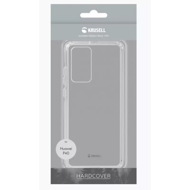 Apsauginis dėklas Krusell Kivik Huawei P40 permatomas