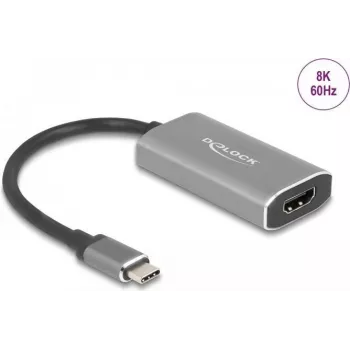 USB Type-C adapteris DeLOCK HDMI 8K HDR