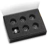 EK Water Blocks EK-Quantum Torque 6-Pack HDC 12 Torx veržliarakčio galvutė sidabrinė 1/4 colio 6 vnt.