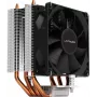 Oro procesoriaus aušintuvas LC-Power Cosmo Cool LC-CC-95-V2 — lizdai Intel S1151/S1200/S1700, AMD AM4/AM5, juodas