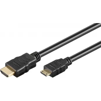 Goobay HDMI laidas 1,5 m A tipo – C tipo 18 Gbit/s juodas