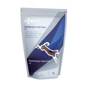 TROVET Hypoallergenic Treat HRT su triušiena – Šunų skanėstas – 250 g