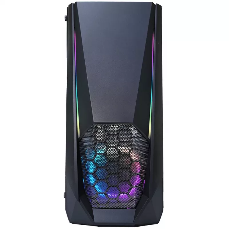 Xilence Xilent Blast X505.ARGB Gaming PC korpusas, RGB ATX Midi Tower, juodas (XG141)