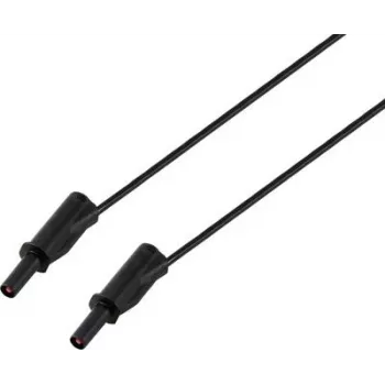 Voltcraft MSB-532 matavimo zondas 4 mm 2 m juodas 2,5 mm² CAT IV 600 V 32 A (VC-16832965)