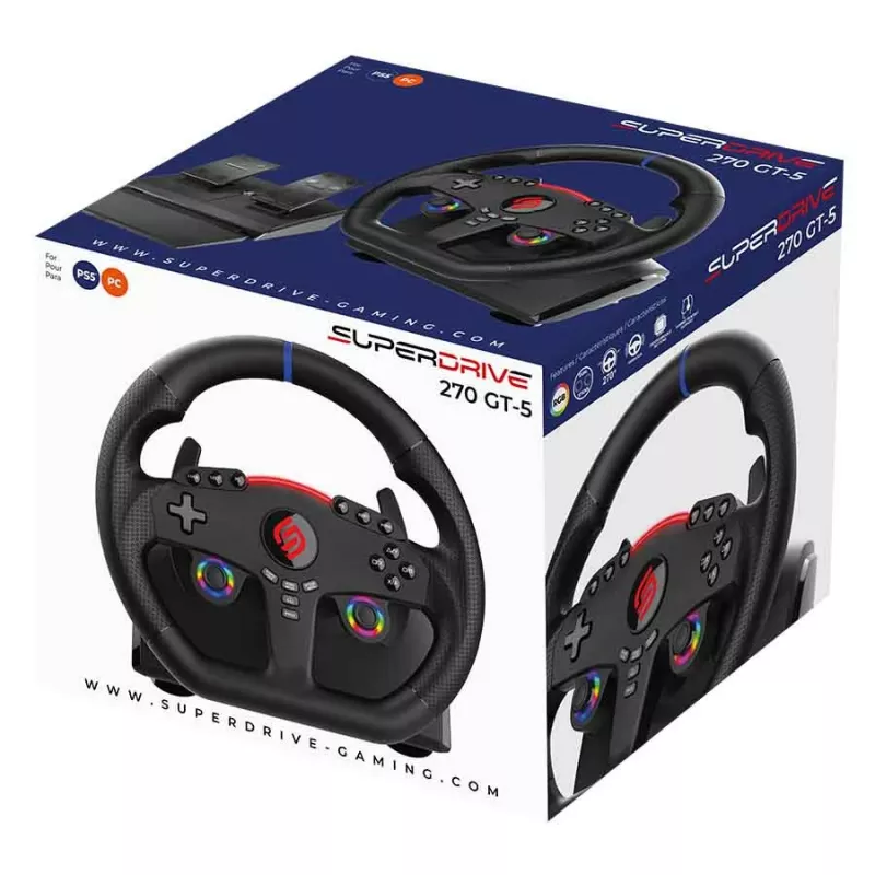 Subsonic Superdrive 270 GT5 lenktynių vairas