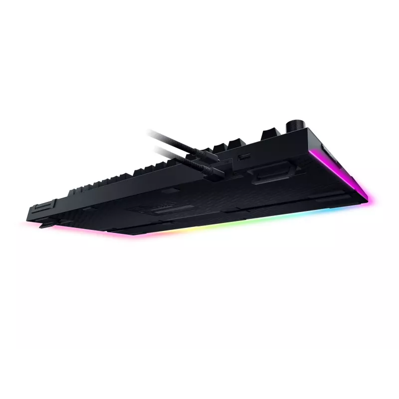 RAZER BlackWidow V4 Pro klaviatūra žaliais jungikliais - JAV išdėstymas