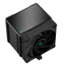 DeepCool AK500 ZERO DARK procesoriaus oro aušintuvas 12 cm juodas