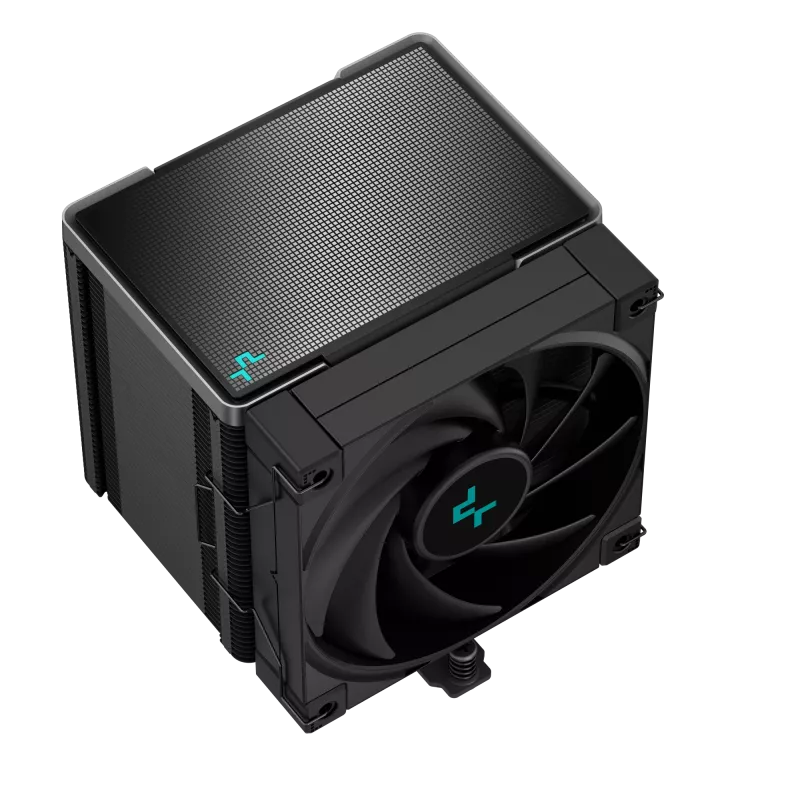 DeepCool AK500 ZERO DARK procesoriaus oro aušintuvas 12 cm juodas