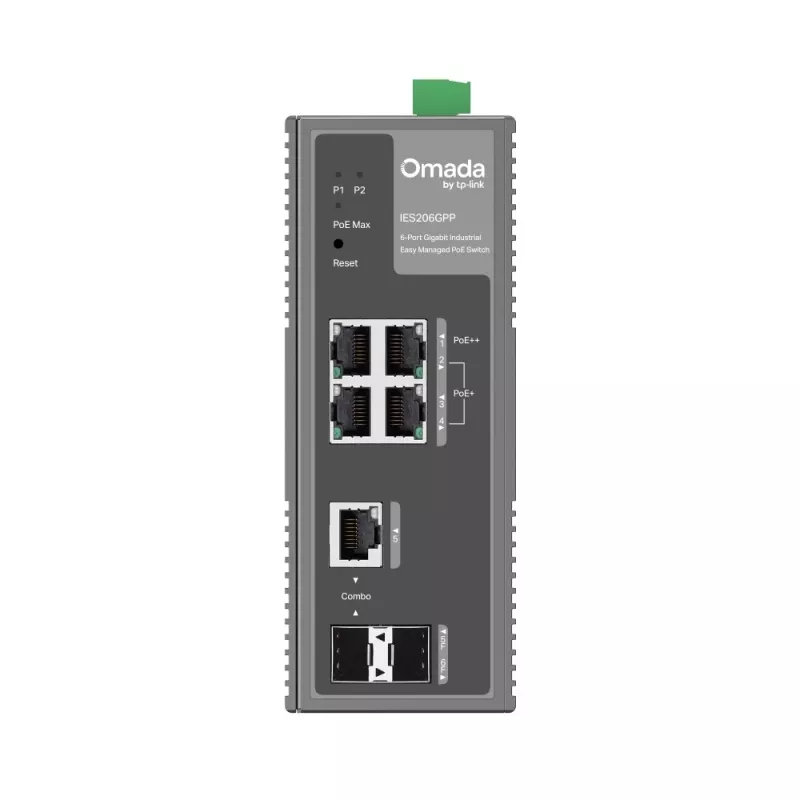 TP-Link IES206GPP valdomas pramoninis tinklo jungiklis