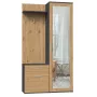 Spintelė prieškambariui Top e shop GARD DUO ANT/ART KPL — 2 varstomos durys, medžio drožlių plokštė, 1000×350×1800 mm