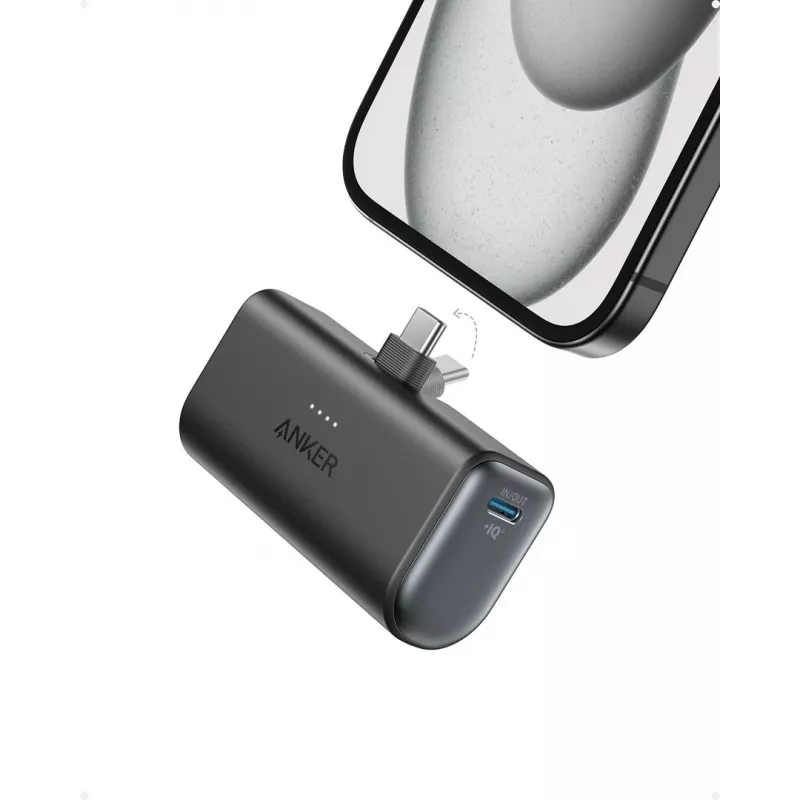 Anker Nano 5000 mAh Juoda