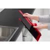 Grindų šluota VILEDA 143703 su koto, technopolimeras, minkšti/kieti šereliai, vidaus patalpoms, 130 cm, raudona