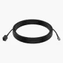 Jungiamasis kabelis Axis TU6007-E juodas 8m universalus 4 vnt.