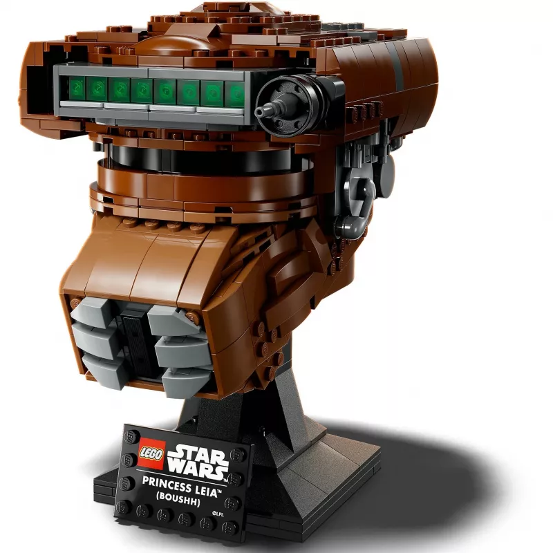 LEGO Star Wars Princesė Leia (Boushh) Šalmo Konstruktorius Suaugusiems 75351 (670 Detalių)