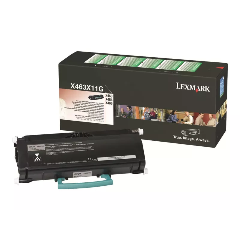 Lexmark X463X11G - Toner juodas - skirtas X463de, X464de, X466de, X466dte, X466dwe