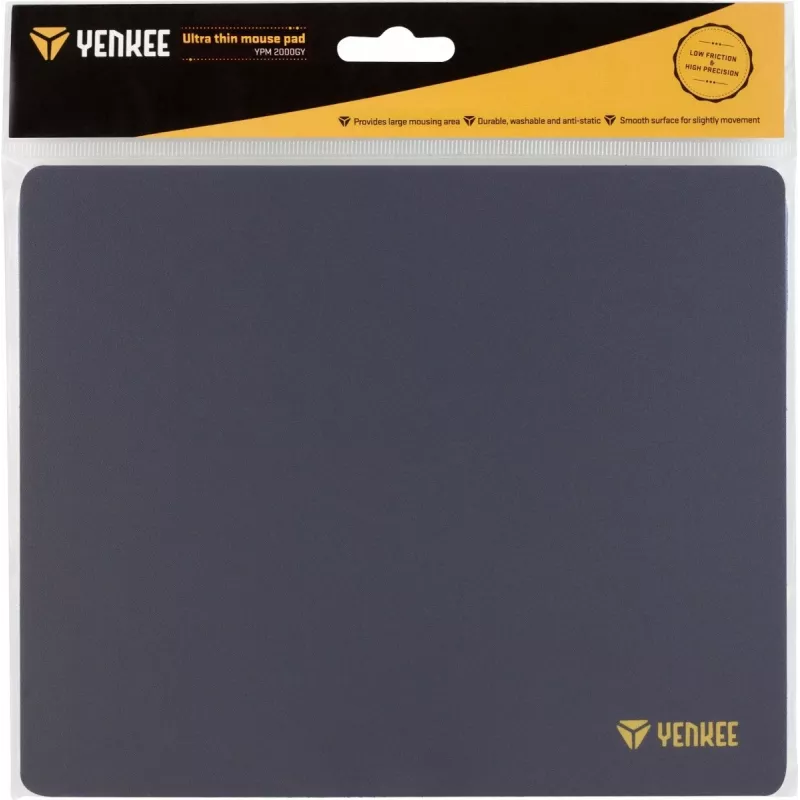 Pelės kilimėlis YENKEE YPM 2000GY 220x180x0.3 mm