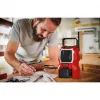 EINHELL TC-RA 18 Li BT Solo, statybinis radijas raudonas/juodas, Bluetooth, be akumuliatoriaus ir įkroviklio