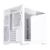 Kompiuterio korpusas DarkFlash B275 (baltas) mid-tower ATX suderinamas, priekinė sąsaja, grūdintas stiklas