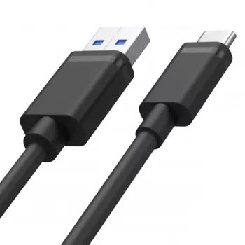 UNITEK USB kabelis USB-A – USB-C 25 cm, Y-C480BK