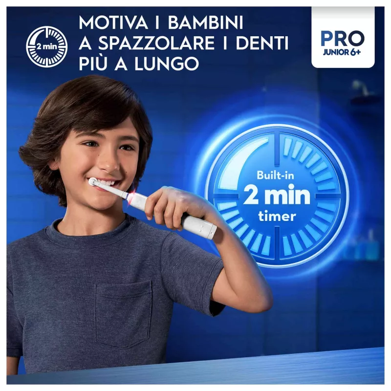 Sukamasis dantų šepetėlis vaikams Oral-B PRO Junior Frozen