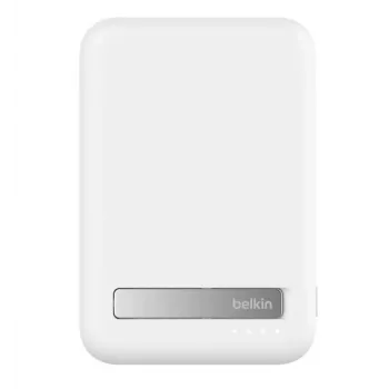 Nešiojamas belaidis įkroviklis Belkin BoostCharge Pro 15W, 10 000 mAh, baltas