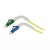 Synergy 21 LWL-1-Faser-Patchk. 15mtr.LC-LC(APC) - 9/125u - OS2 - G657A2 - AD=2mm - flexible Knickschutztülle (S215728)