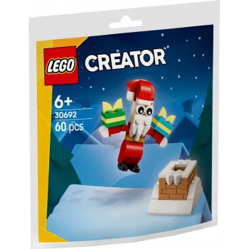 Konstruktorius LEGO Kalėdų Senelio kaminas 30692 – mini sezoninis rinkinys maišelyje