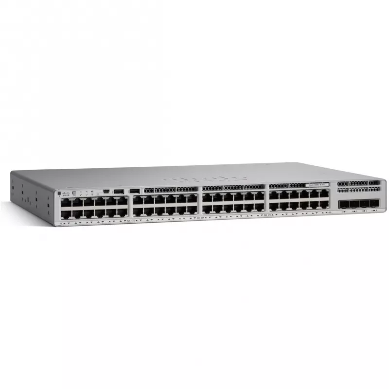 Cisco Catalyst 9200L - Network Advantage - valdomas L3 jungiklis - 48 x 10/100/1000 + 4 x Gigabit