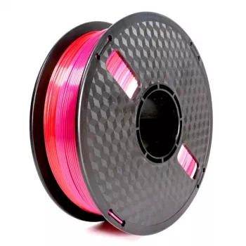 PLA 3D spausdinimo filamentas 1,75 mm 1 kg — Flashforge Gembird 3DP-PLA-SK-01-RP, violetinė/raudona
