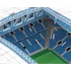3D dėlionė Cubicfun Lech Poznan stadiono modelis – mastelio replika, kartoninės detalės, modelio numeris 306-20257
