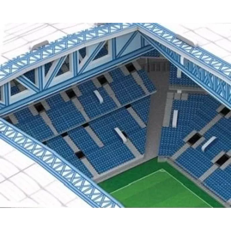 3D dėlionė Cubicfun Lech Poznan stadiono modelis – mastelio replika, kartoninės detalės, modelio numeris 306-20257